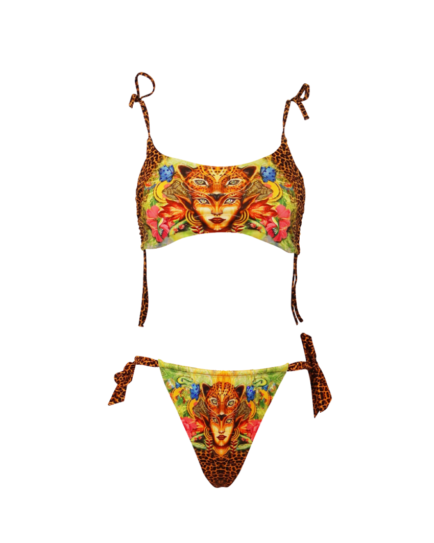Aiyana Print Bikini