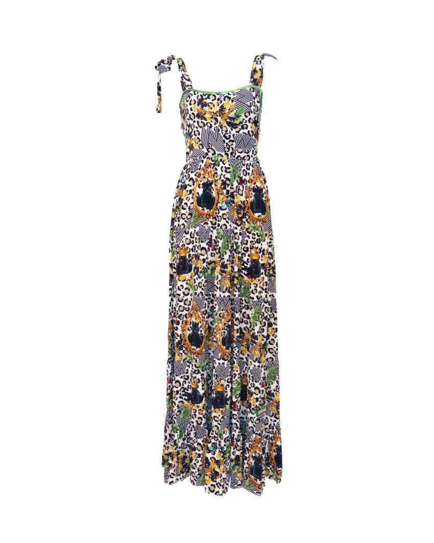 The Zuri Print Strap Dress