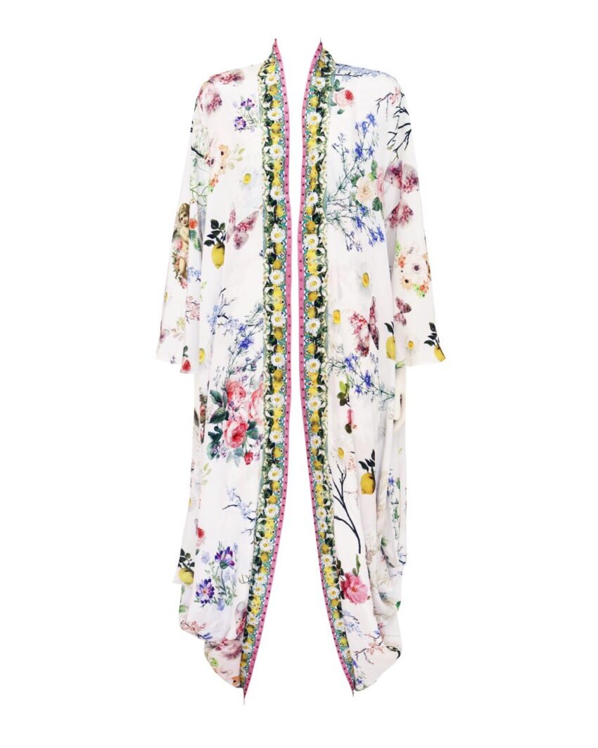 The Parisa Print Kaftan Double Layer