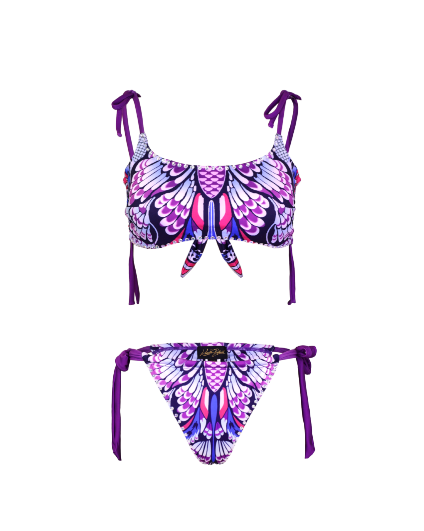 Butterfly Print Bikini