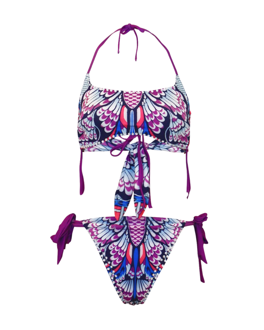 Butterfly Print Bikini
