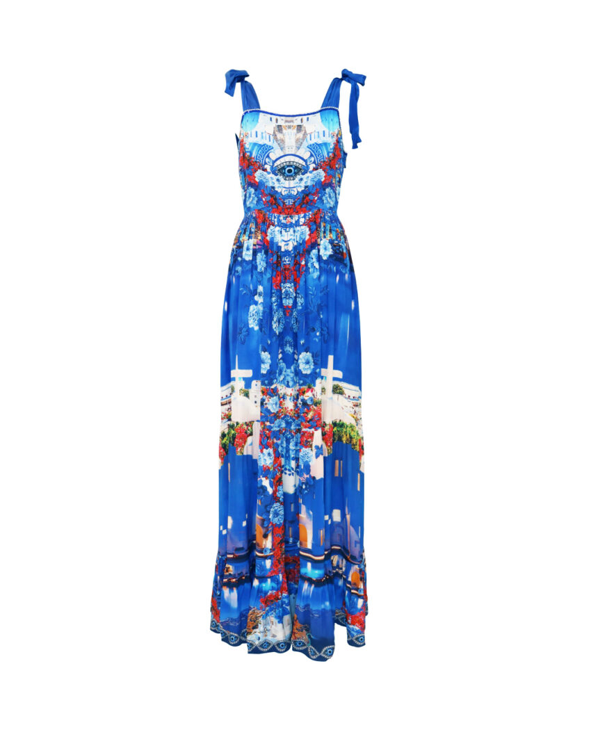 The Shula Godest Print Strap Dress