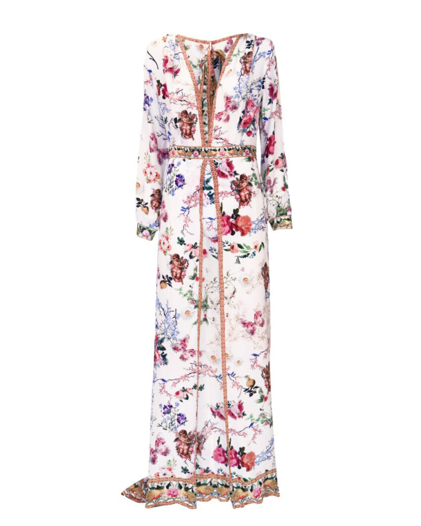 The Parisa Bodysuit Maxi dress