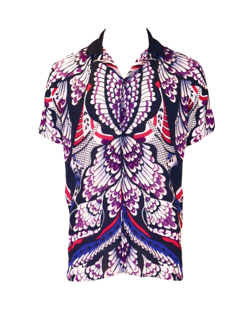 Butterfly Print Shirt