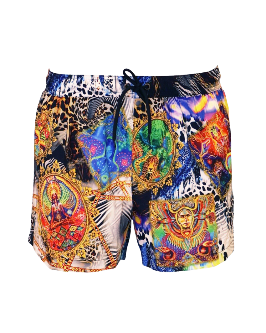 Morpheus Print Swim Shorts