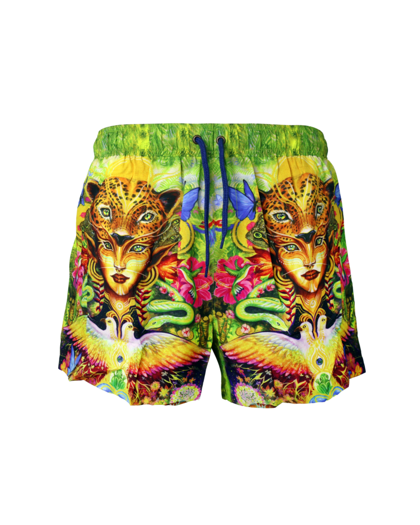 Aiyana Print Swim Shorts