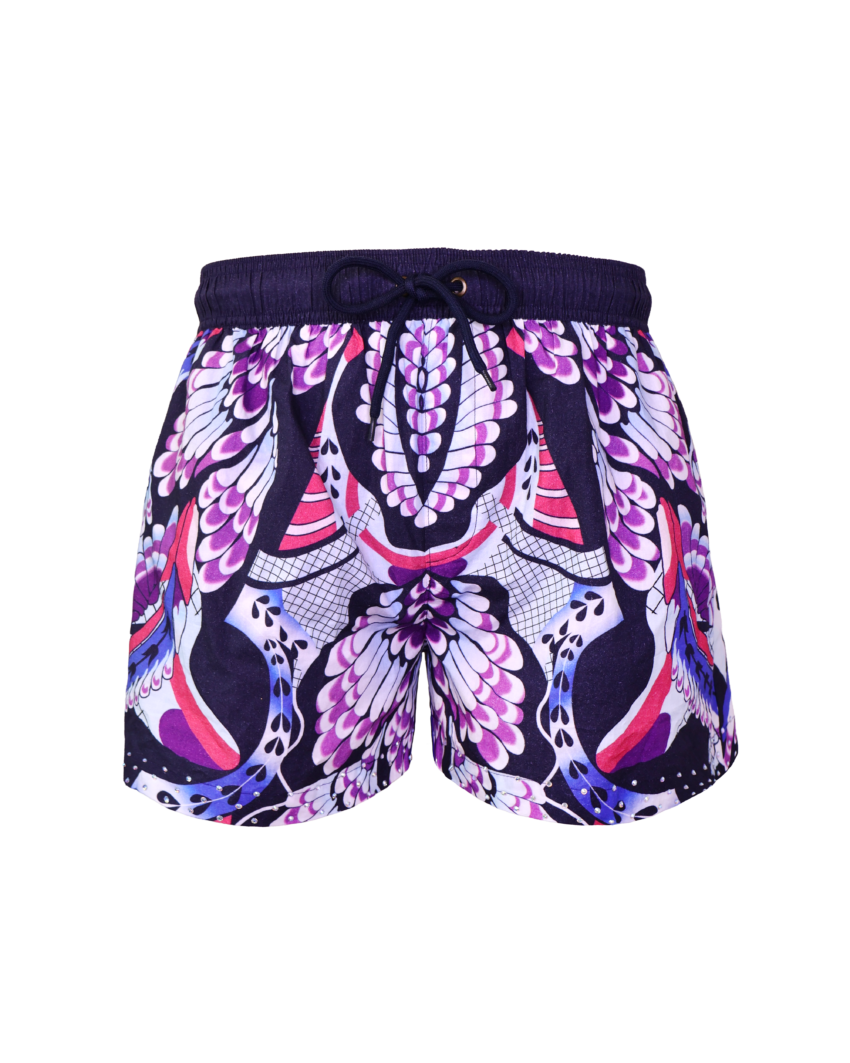 Butterfly Print Swim Shorts