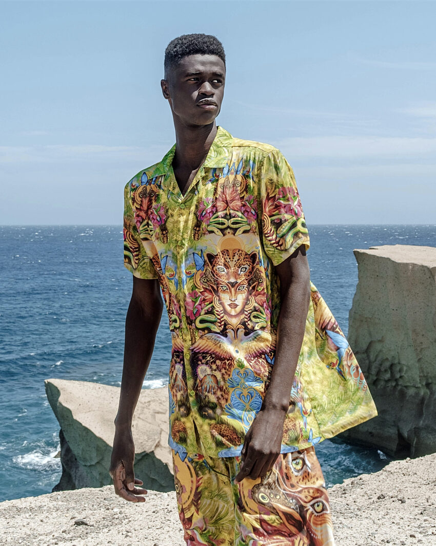 Aiyana Print Shirt