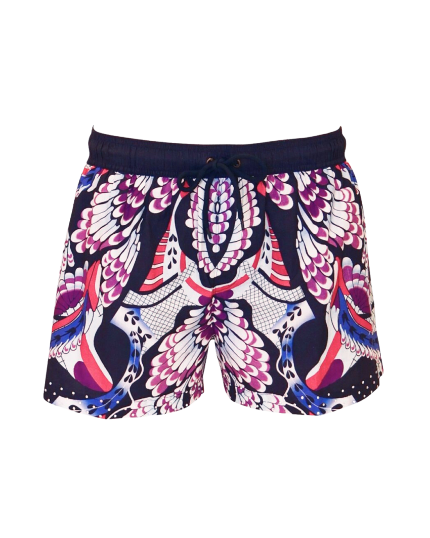 Butterfly Print Swim Shorts