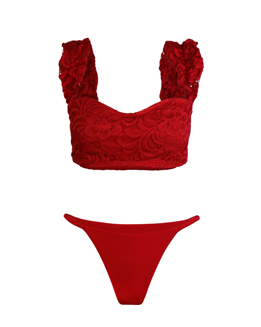 Bella Lace Rouge