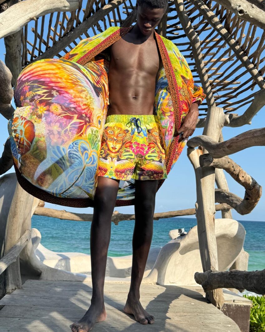 Aiyana Print Kaftan